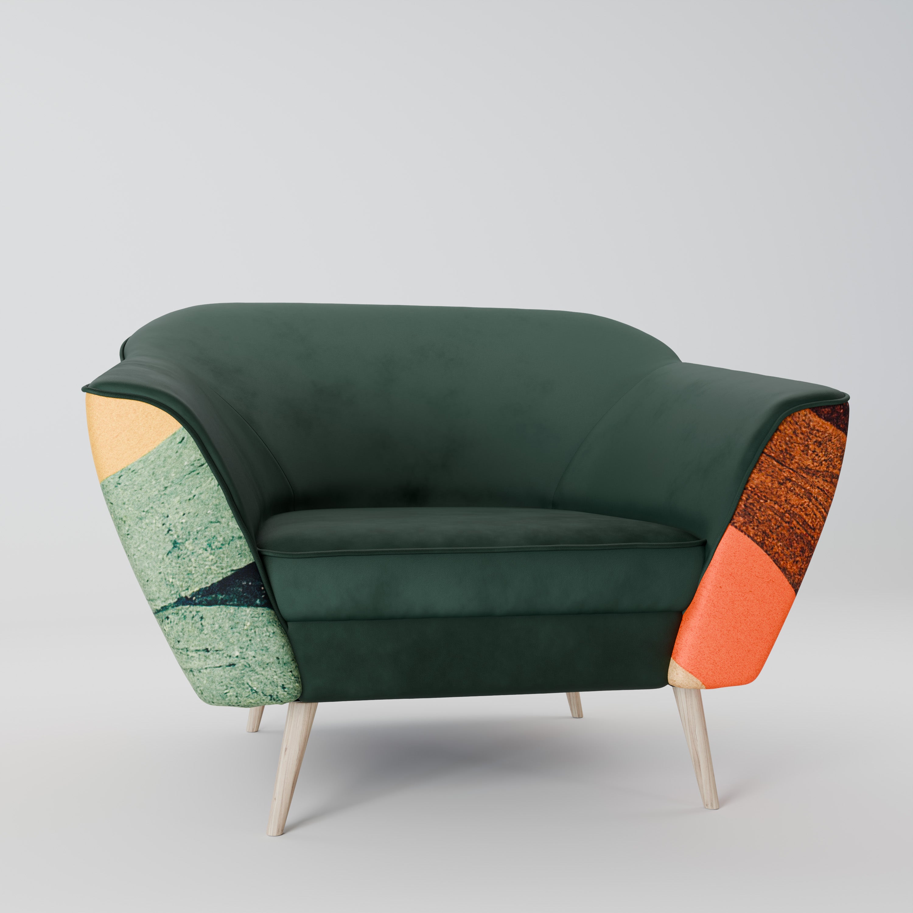 COLORFUL STRANDS AURORA Armchair