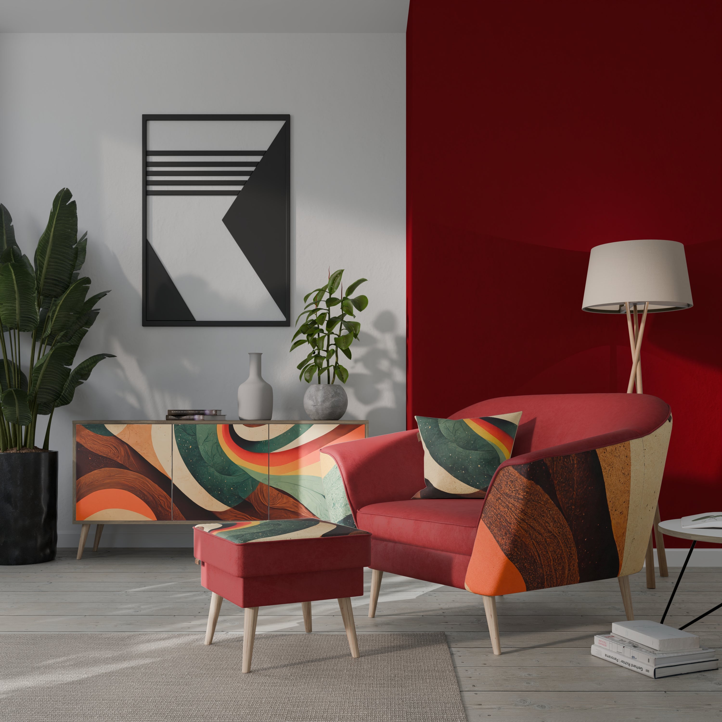 COLORFUL STRANDS AURORA Armchair