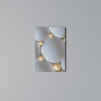 LUMINOUS SPHERICAL HARMONY Vertical Canvas Print