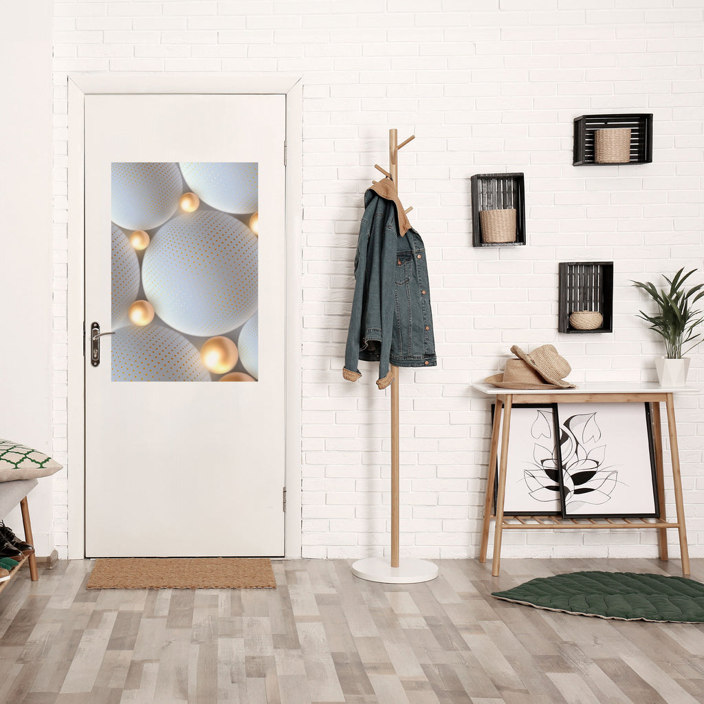 Affiche verticale autocollante LUMINEUSE HARMONIE SPHÉRIQUE