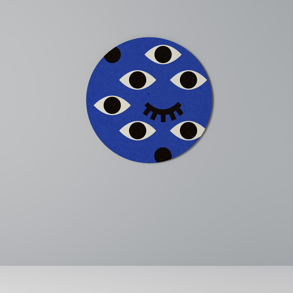 Décoration murale ronde SOUS CONTRÔLE