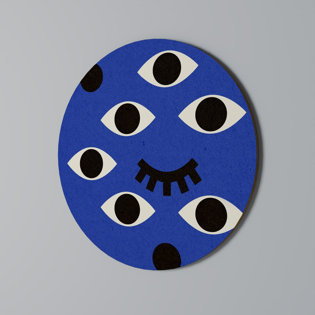 Décoration murale ronde SOUS CONTRÔLE