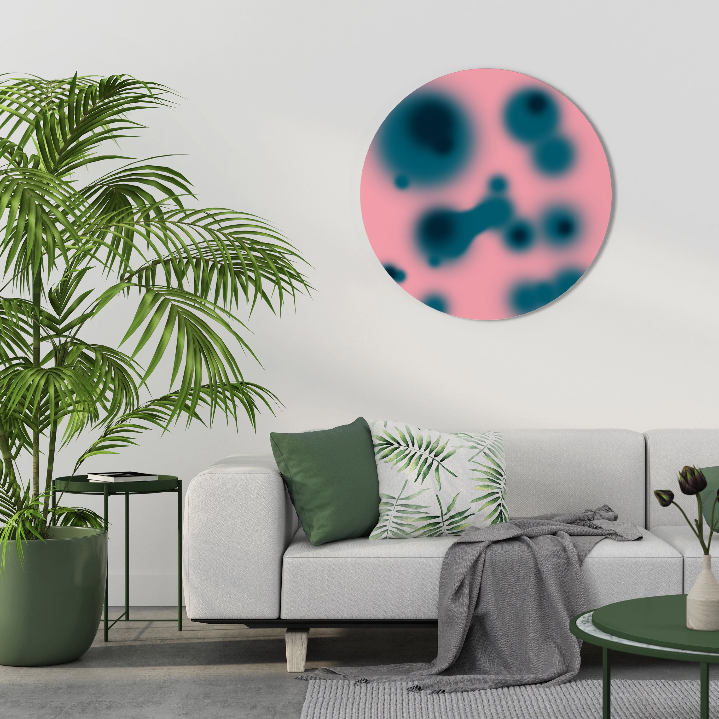 Décoration murale ronde TOUCH OF MYSTERY