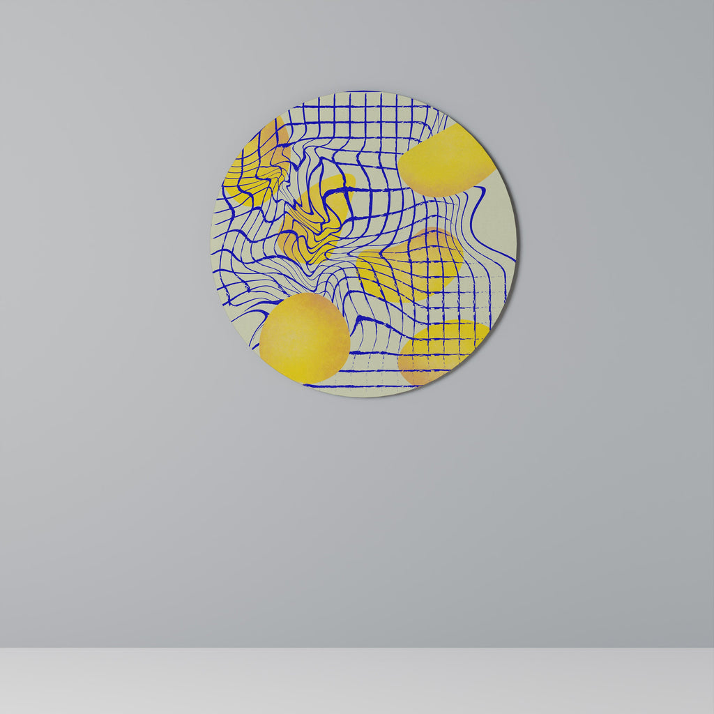 ESPACE COURBÉ Art mural rond