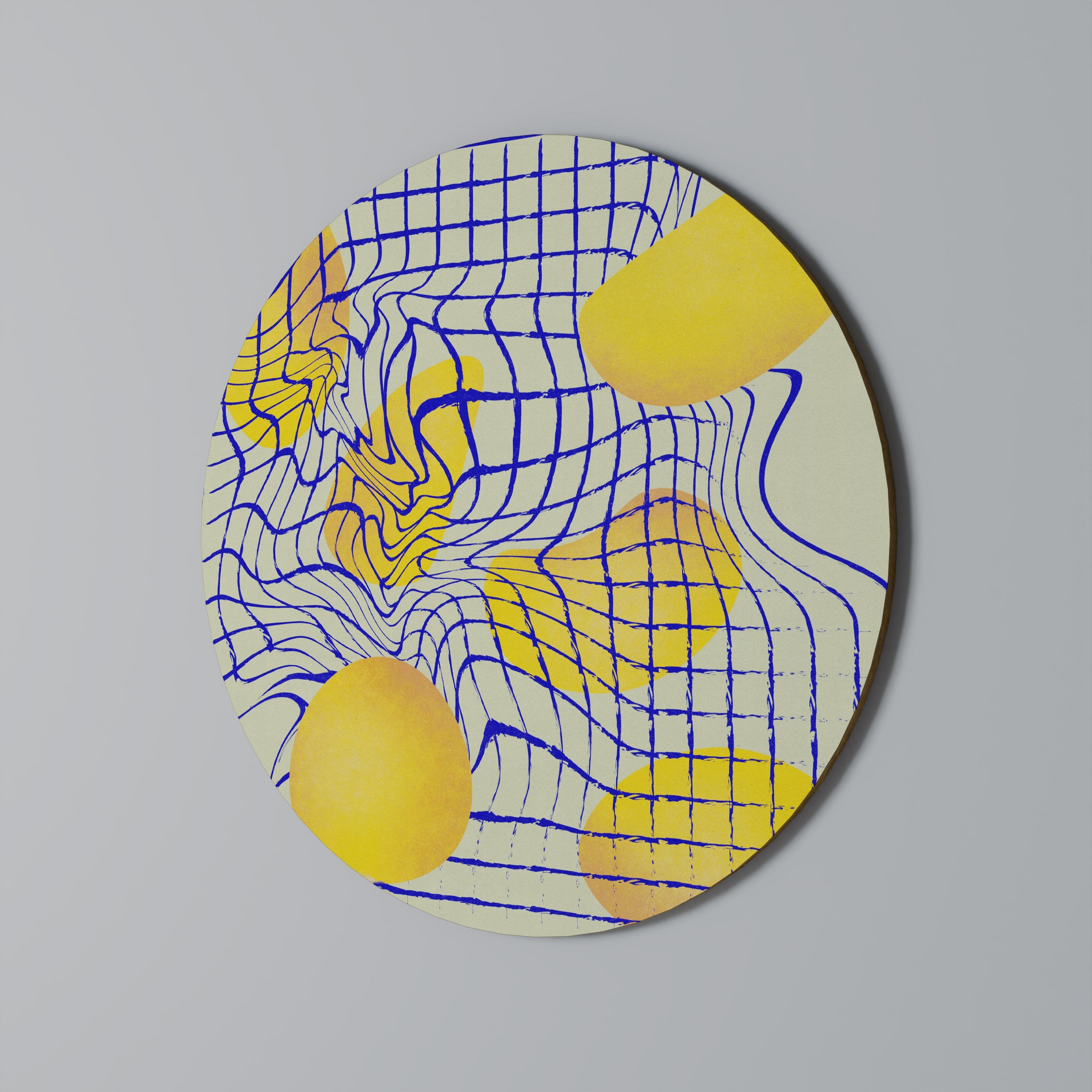 ESPACE COURBÉ Art mural rond