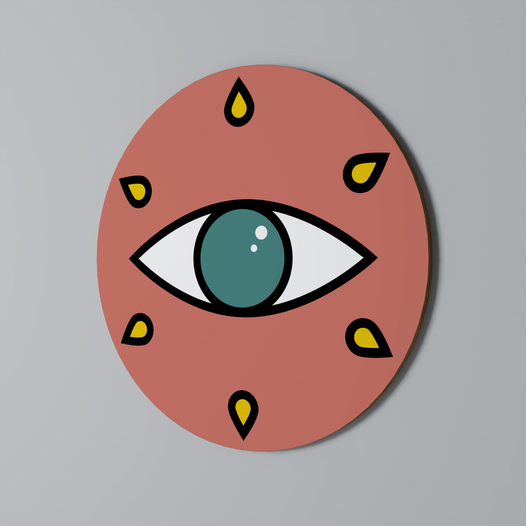 VOIR TOUT Art mural rond