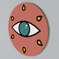 SEE EVERYTHING Round Wall Art