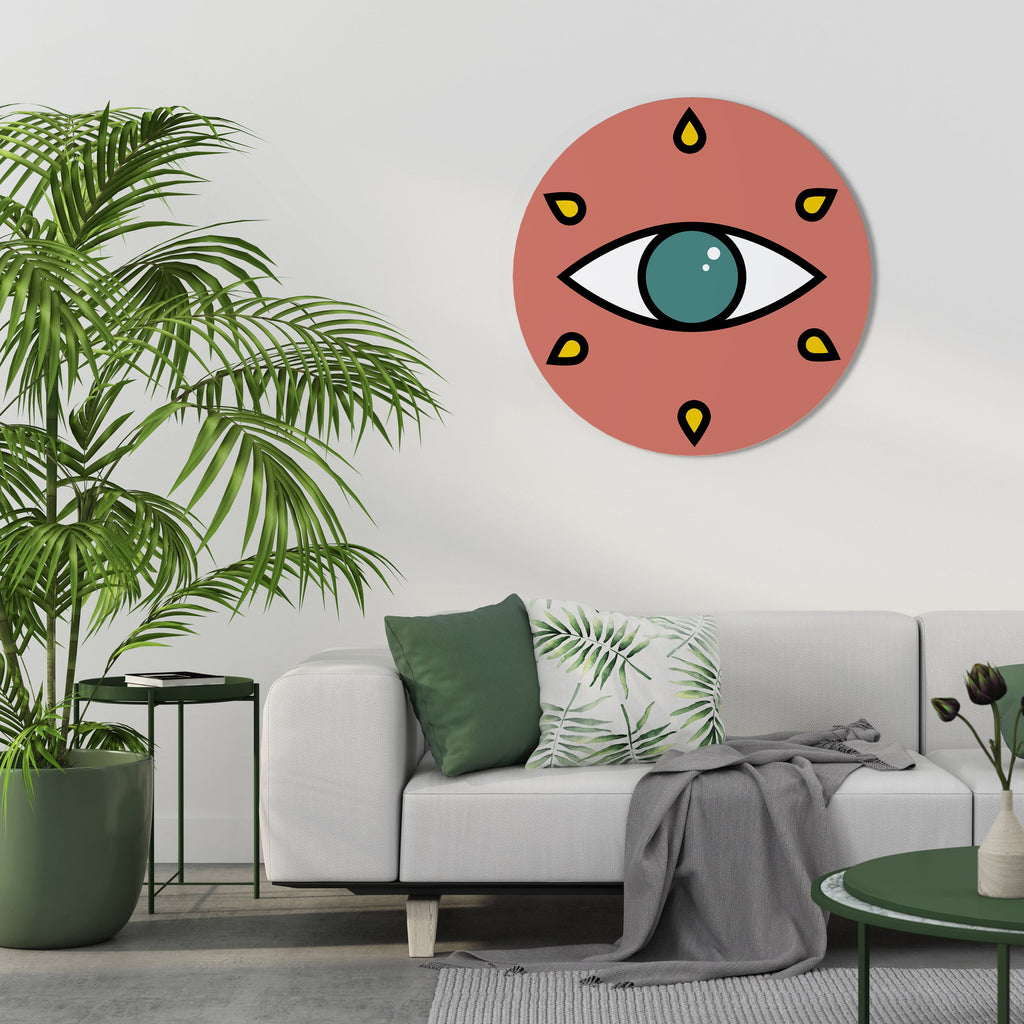 VOIR TOUT Art mural rond