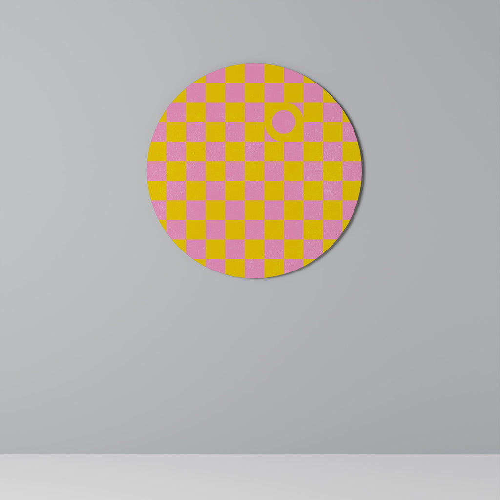 Décoration murale ronde OPTIMISTIC WORLD