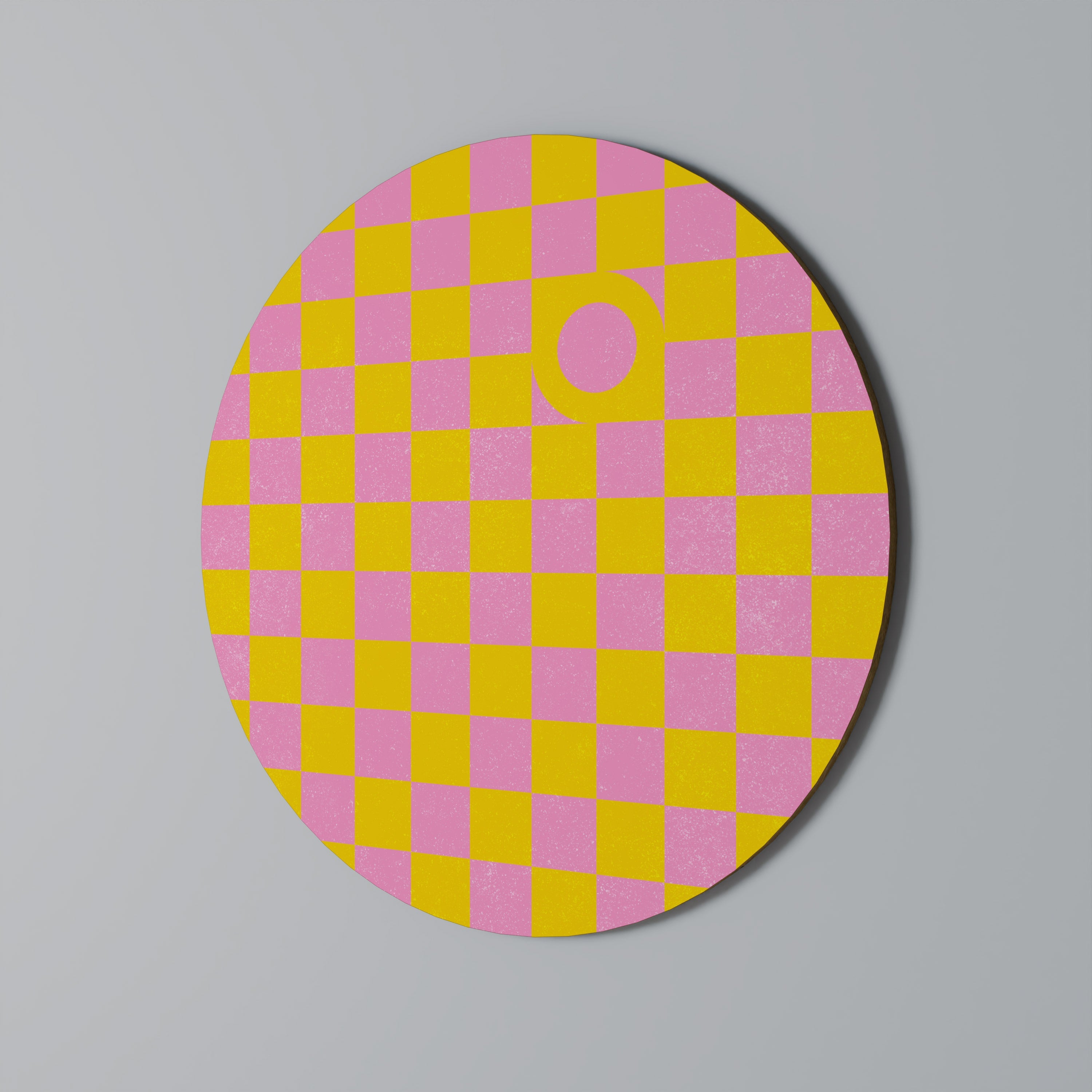 Décoration murale ronde OPTIMISTIC WORLD