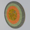 MELANCHOLY CIRCLES Round Wall Art