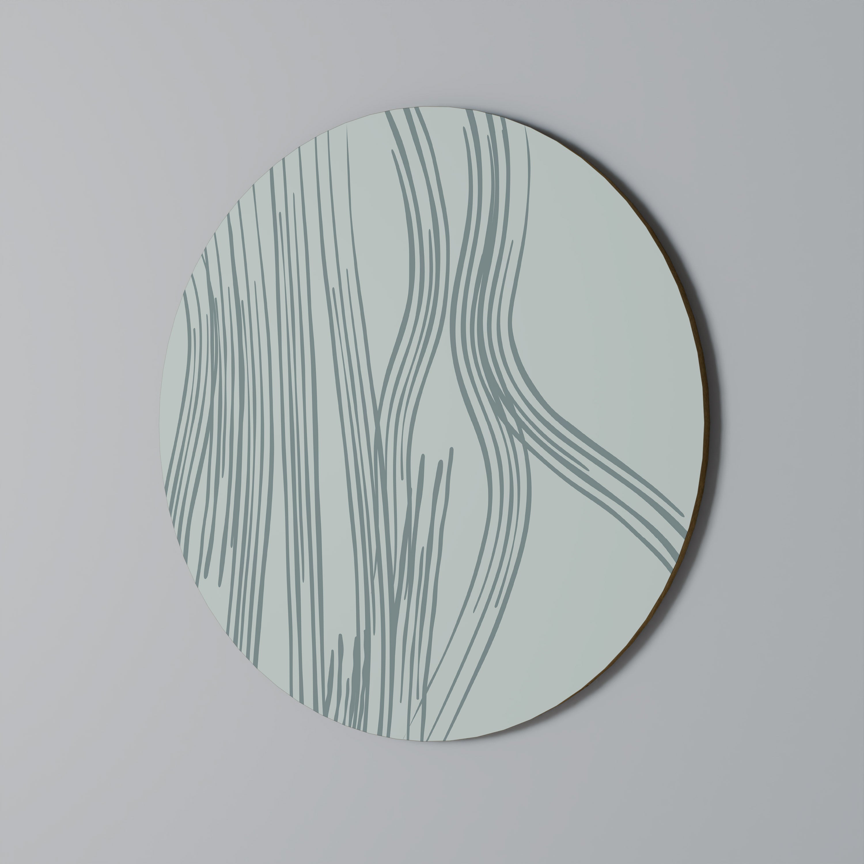 TRACES DE MÉMOIRE Art mural rond