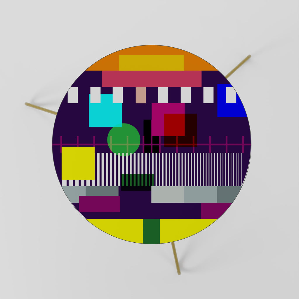 GEOMETRIC MESS Coffee Table 60