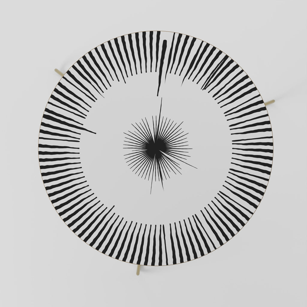 Table basse à radiations explosives 69