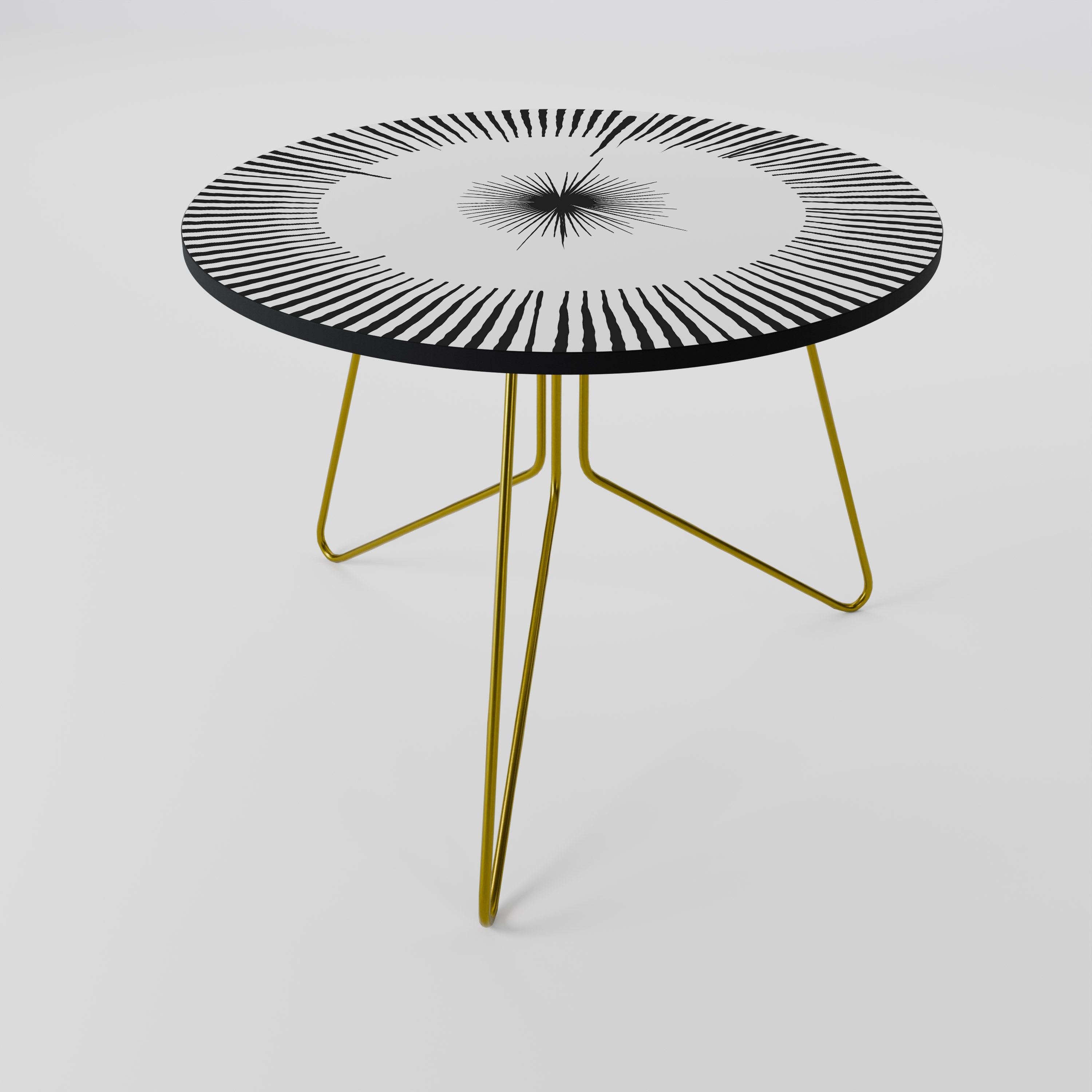 Table basse à radiations explosives 69