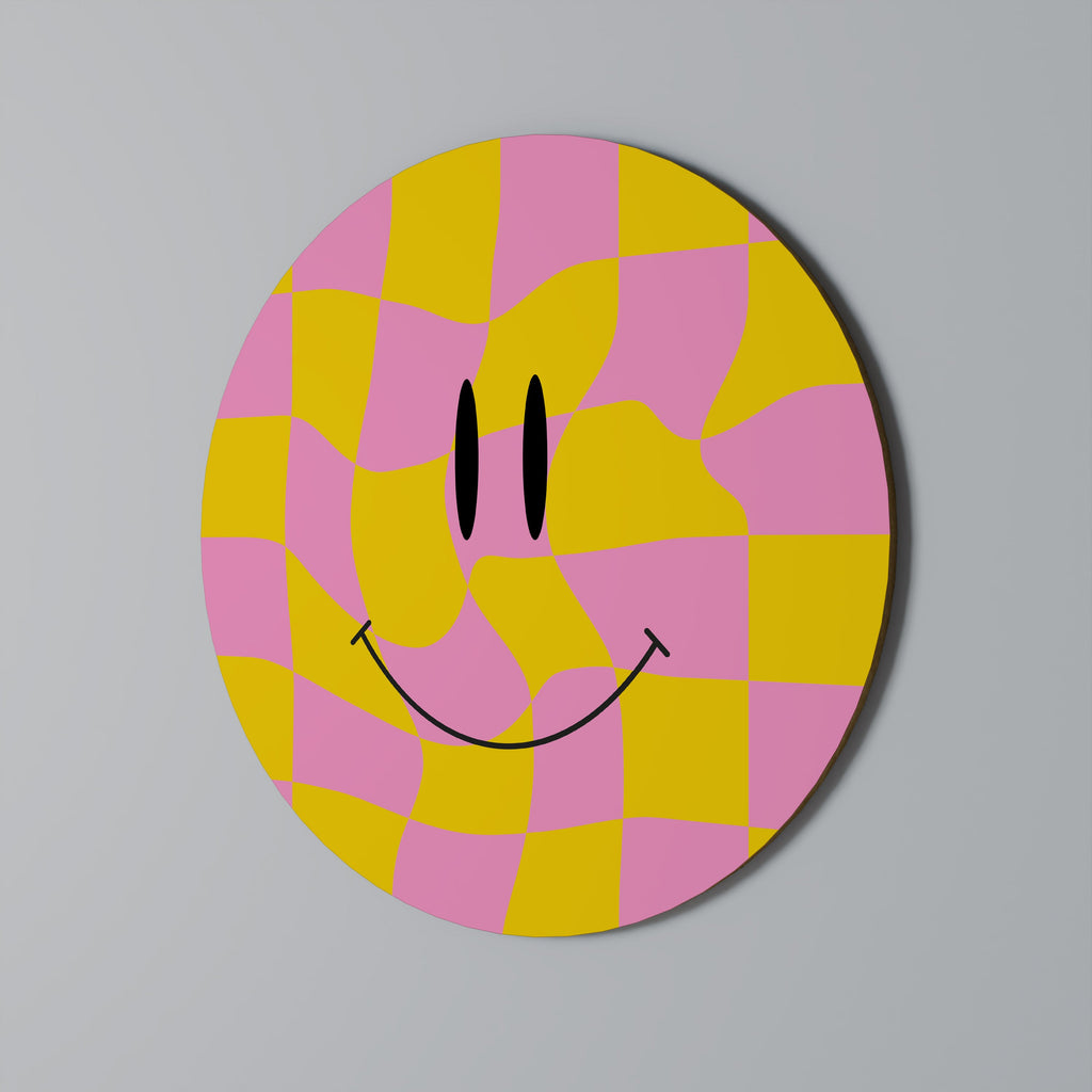 OPTIMISTIC VIBRATIONS Décoration murale ronde