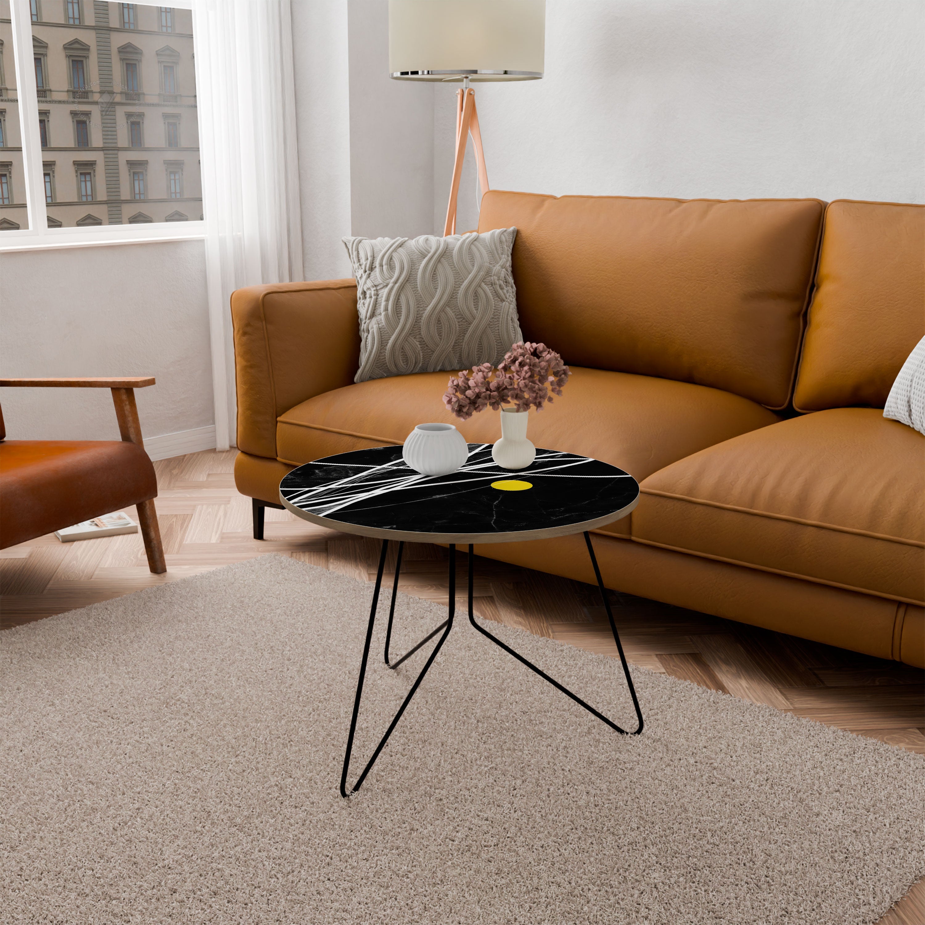 Table basse LUMIÈRE DANS L'OBSCURITÉ 69