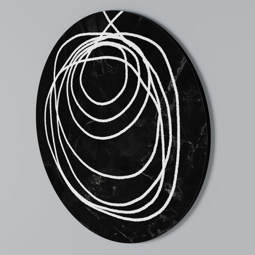 TRUST CIRCLES Round Wall Art
