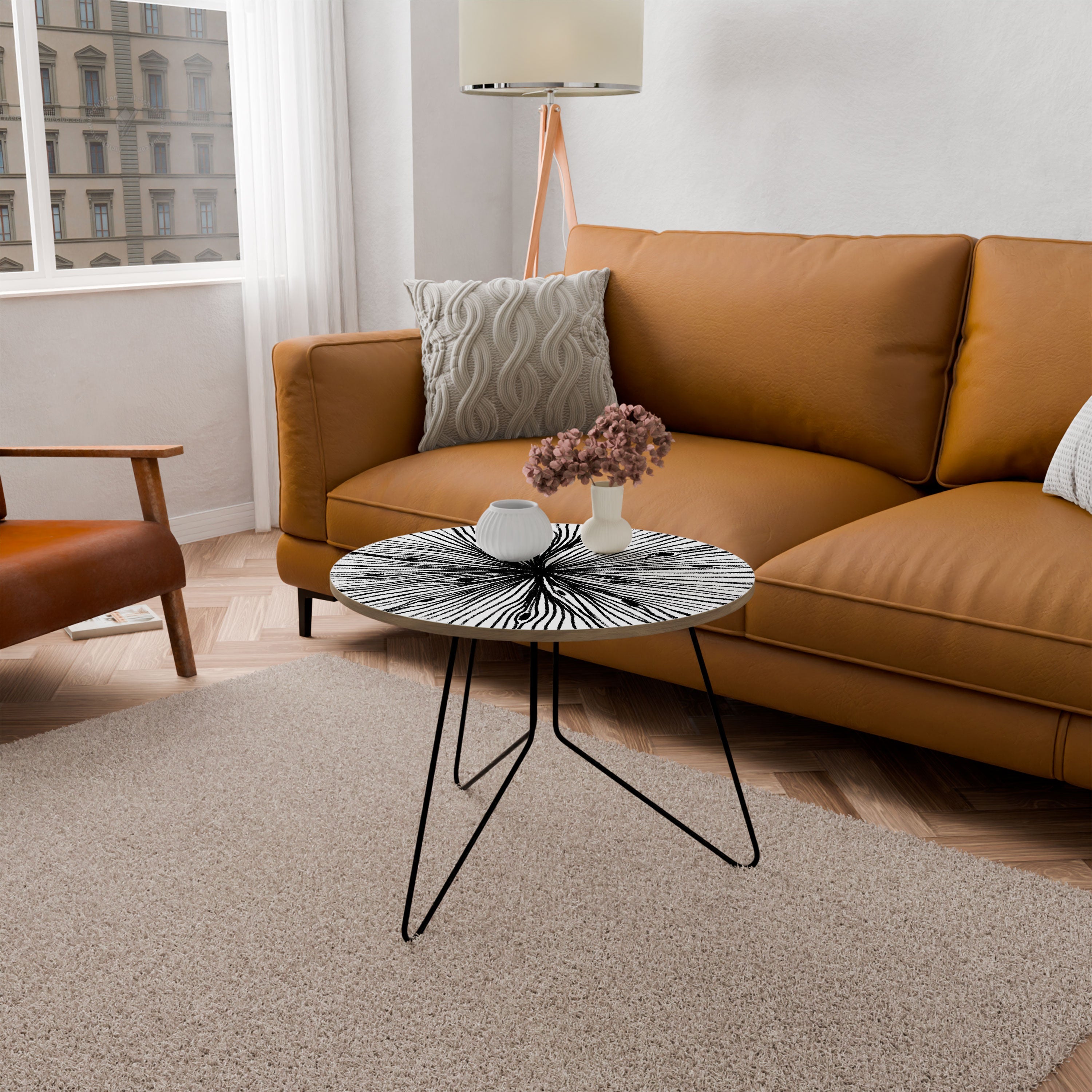 Table basse RADIANT FILAMENTS 69