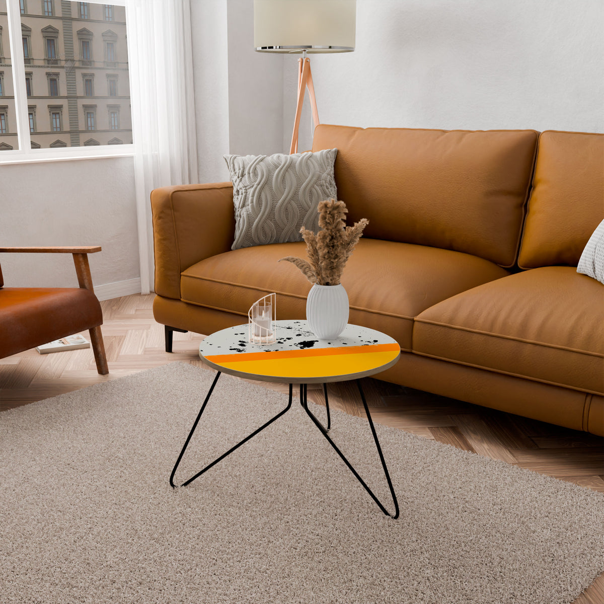 DYED BY ORANGE Coffee Table