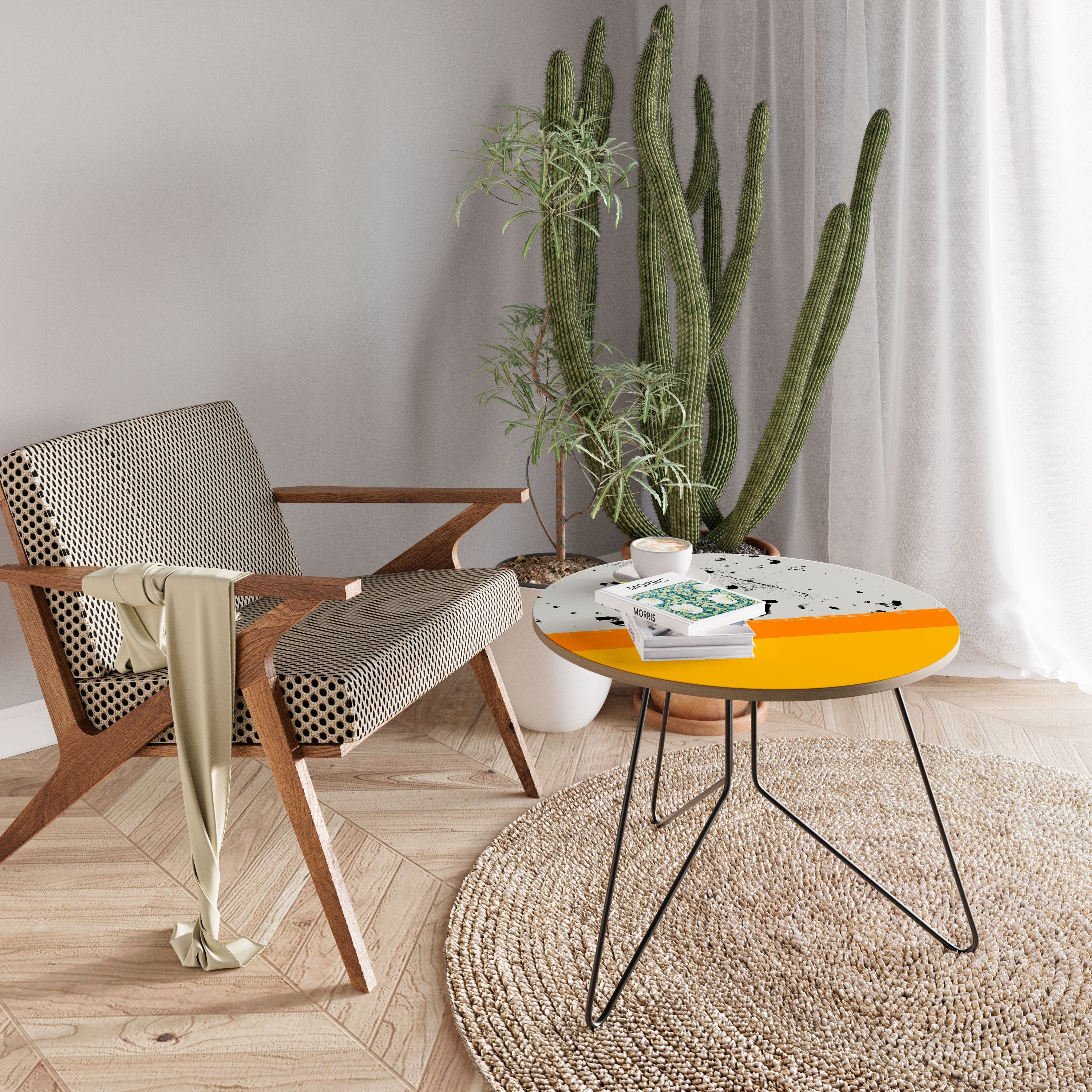 Table basse DYED BY ORANGE 69