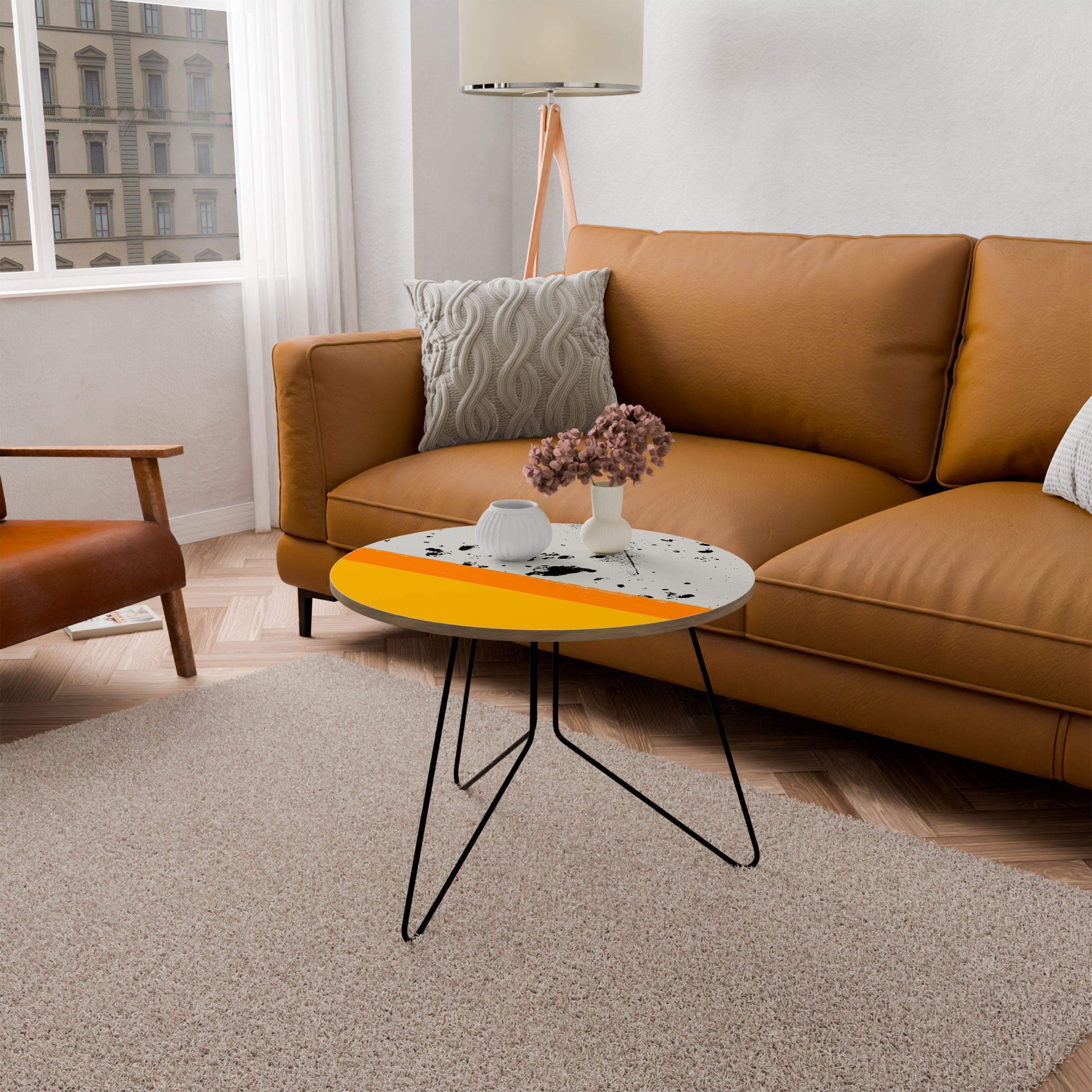 Table basse DYED BY ORANGE 69