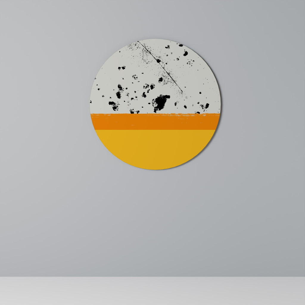 Décoration murale ronde DYED BY ORANGE