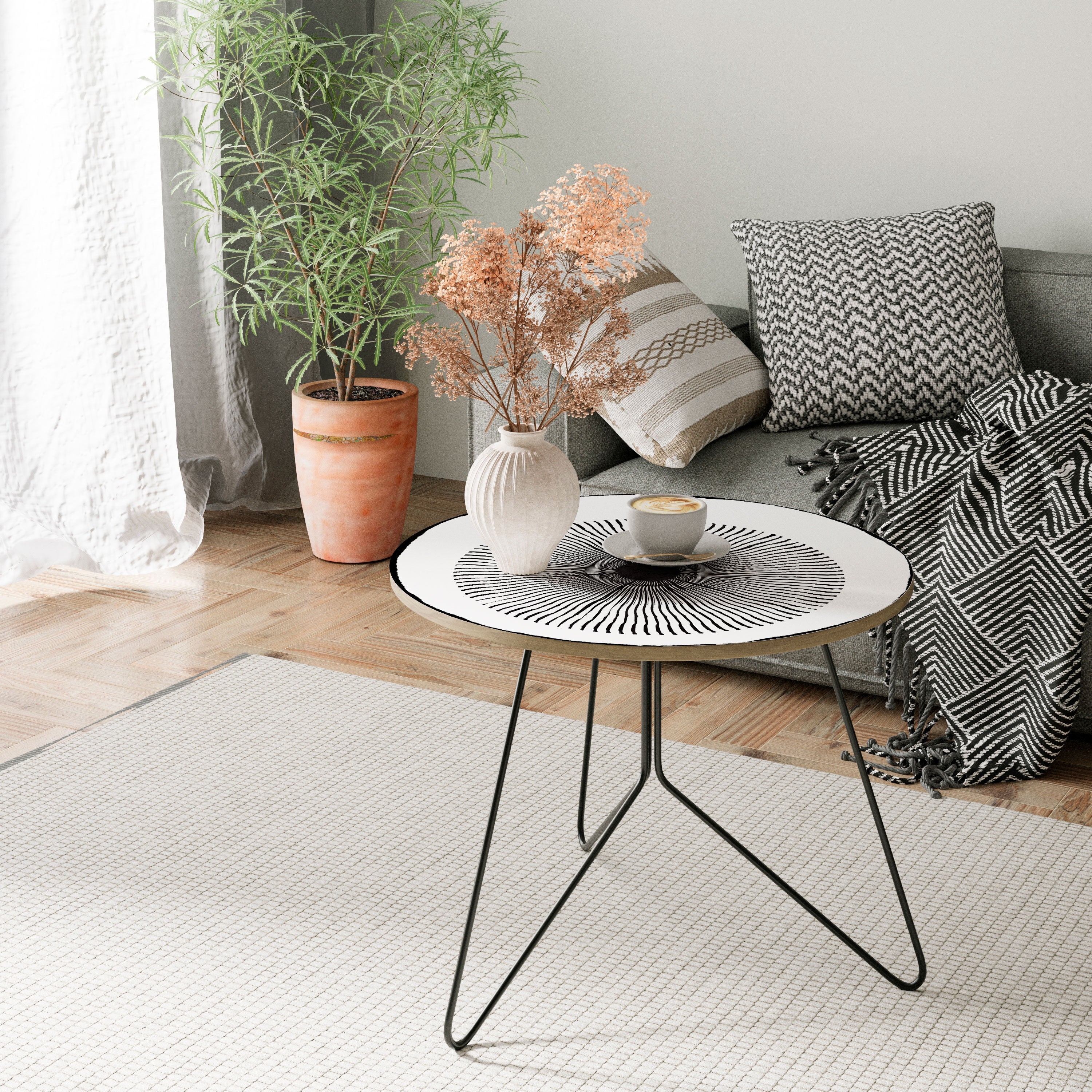 Table basse DARKNESS IS COMING 69