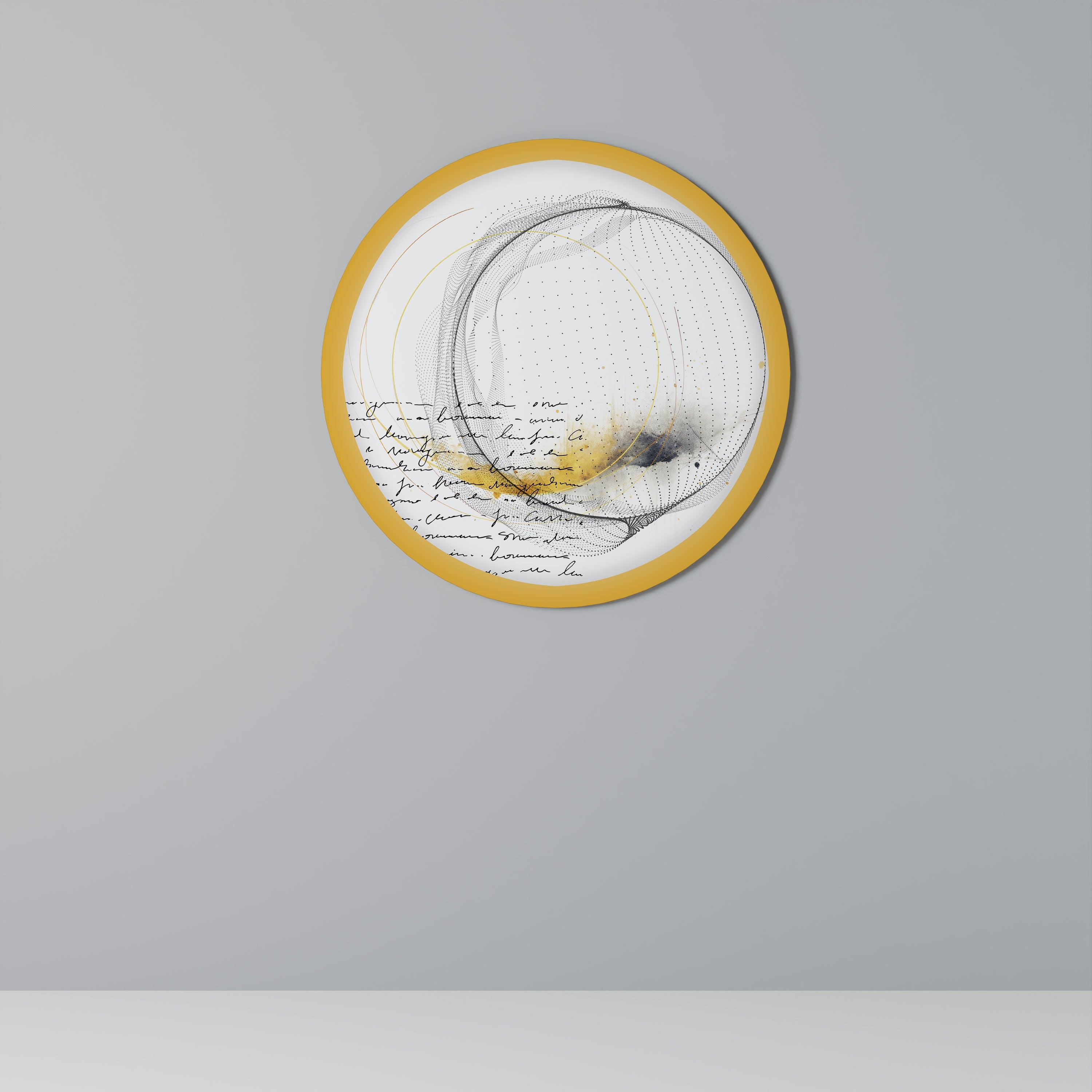 VORTEX DE CRÉATIVITÉ Art mural rond