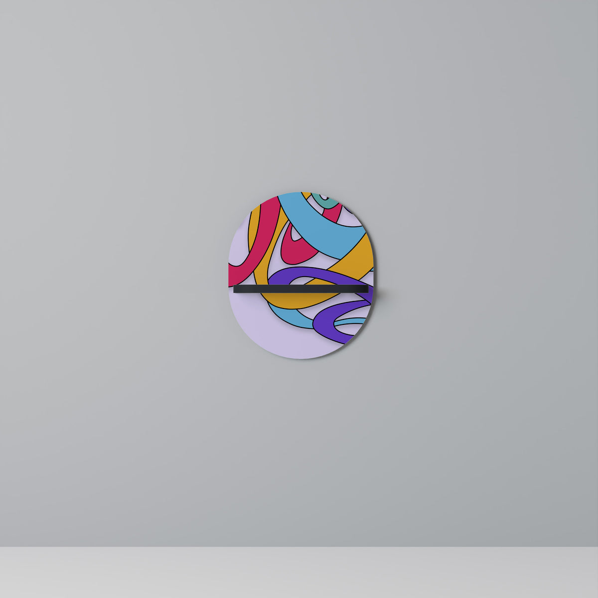 COLOR STREAM Art Shelf
