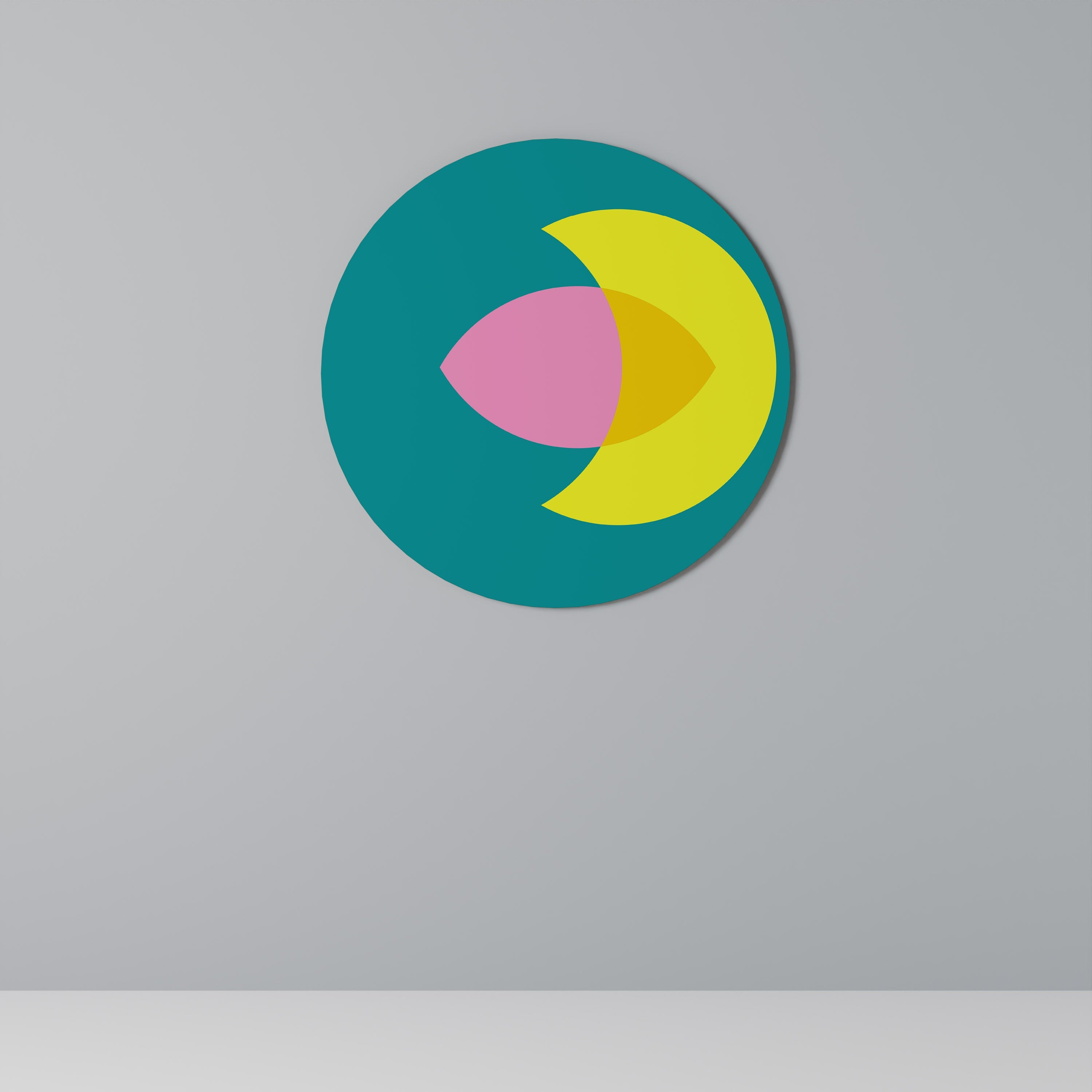 SOUTIEN SPIRITUEL Art mural rond