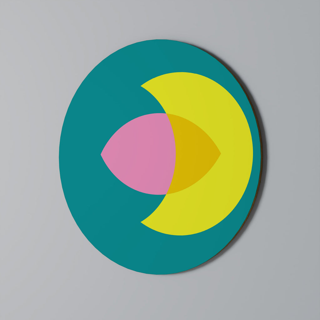 SOUTIEN SPIRITUEL Art mural rond