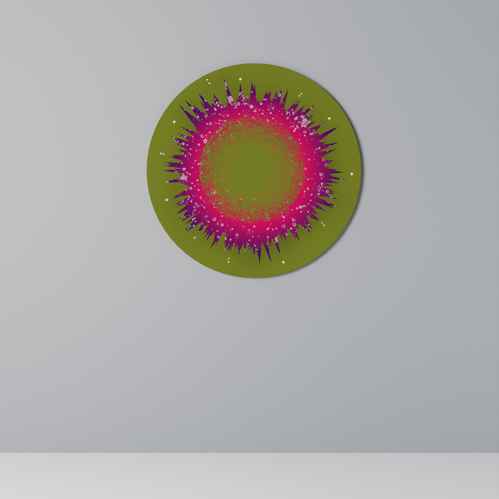 Décoration murale ronde EXPLOSION ESSENCE