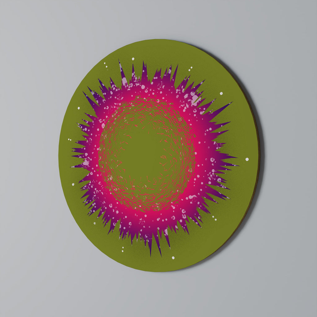 Décoration murale ronde EXPLOSION ESSENCE