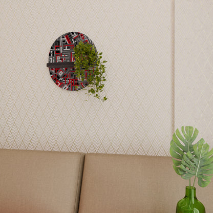 BROKEN LINES Art Shelf