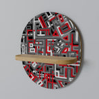 BROKEN LINES Art Shelf