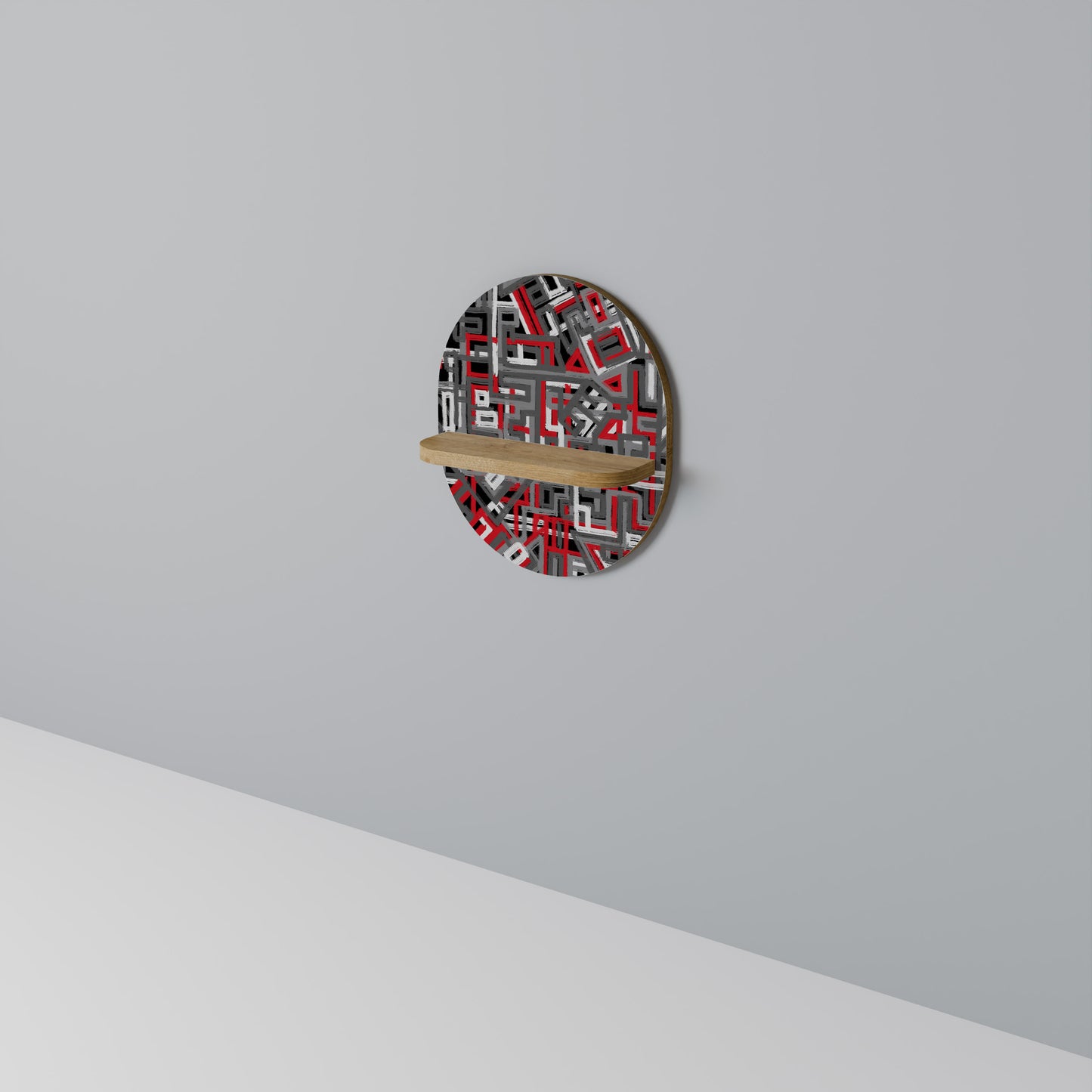 BROKEN LINES Art Shelf