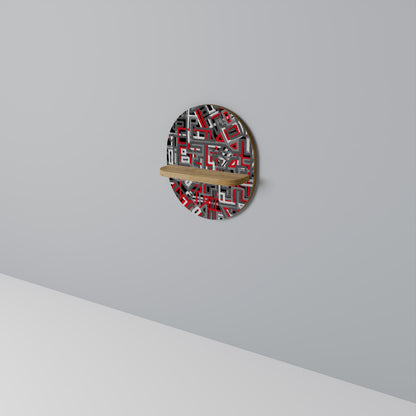 BROKEN LINES Art Shelf