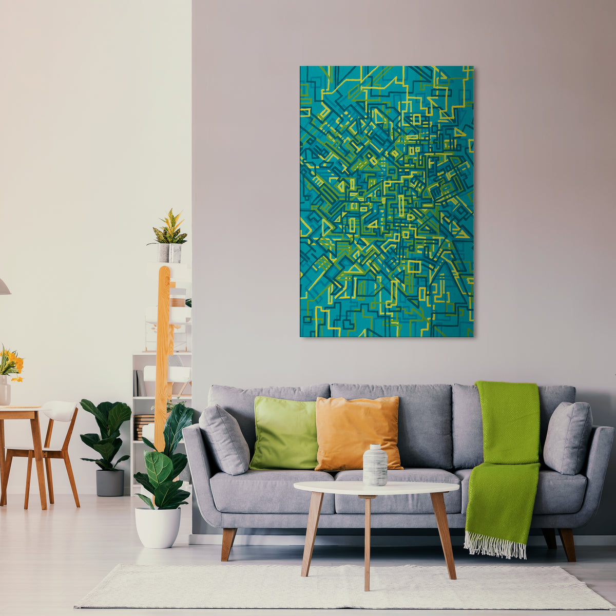 NOSTALGIC MEMORIES Vertical Canvas Print