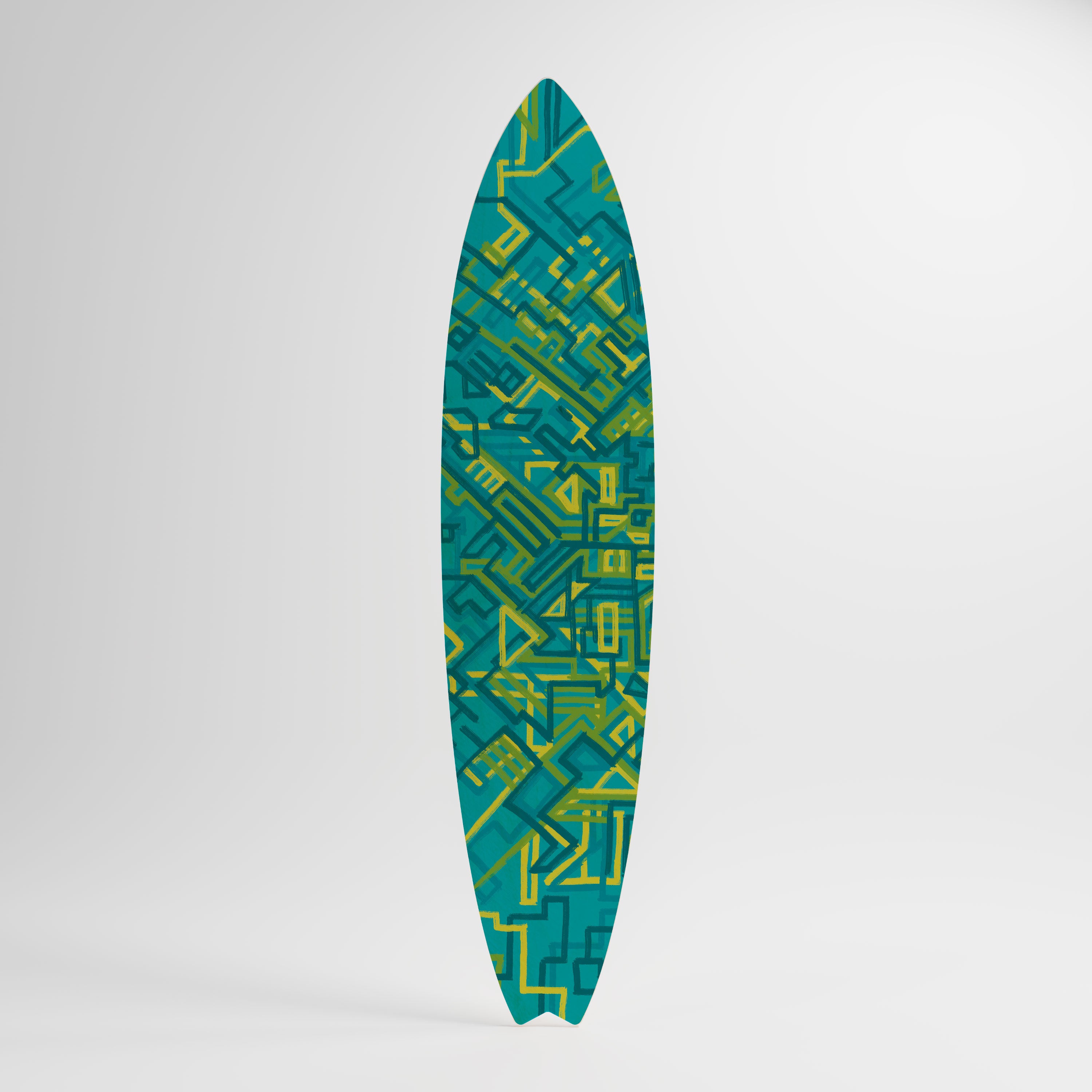 NOSTALGIC MEMORIES Surfboard Decorative Panel