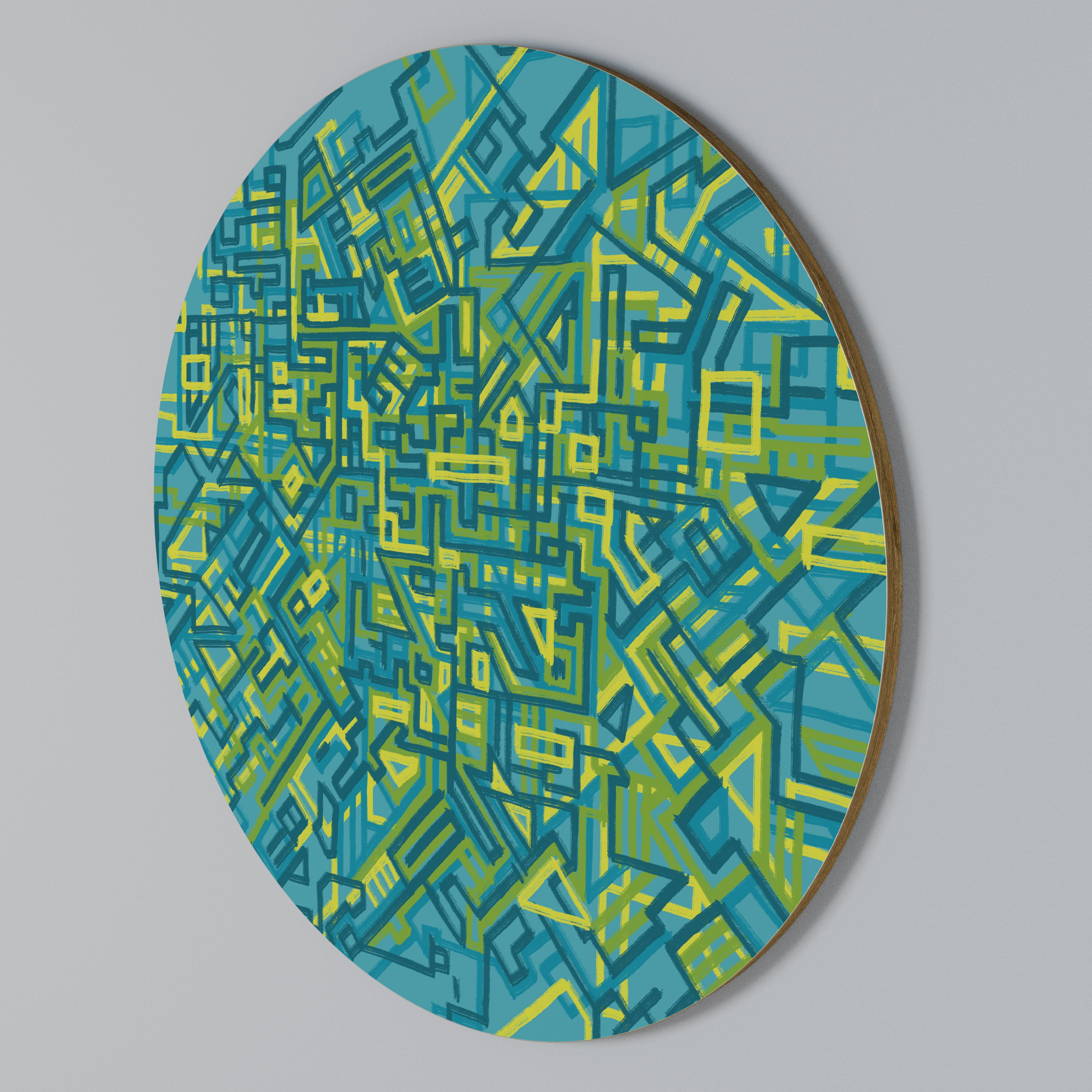 NOSTALGIC MEMORIES Round Wall Art