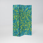 NOSTALGIC MEMORIES 3-Panel Room Divider