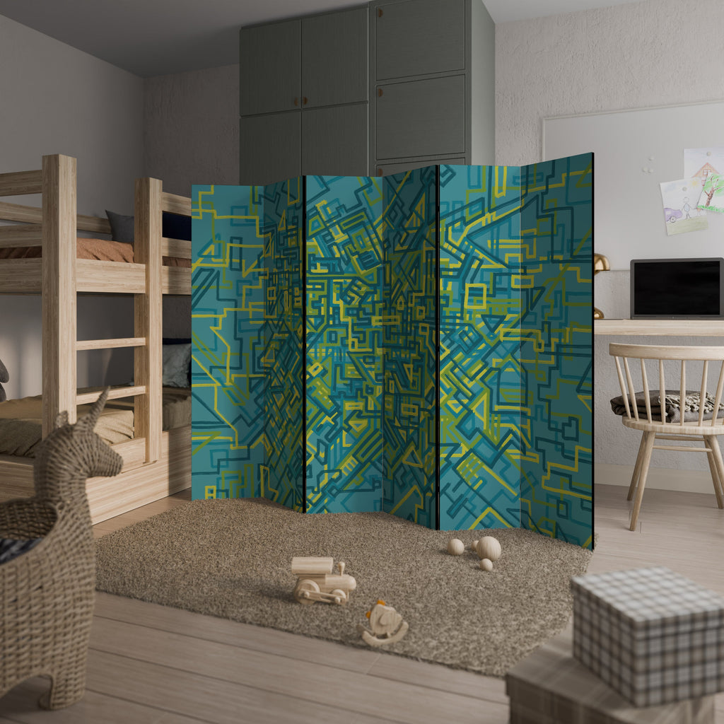NOSTALGIC MEMORIES Decorative 6-Panel Room Divider
