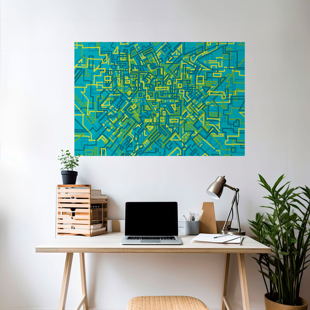 Affiche horizontale autocollante « SOUVENIRS NOSTALGIQUES »