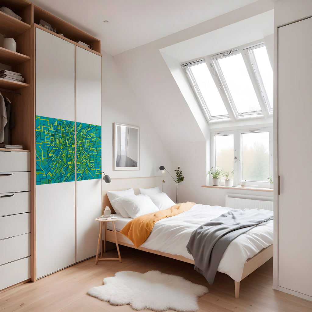 Affiche horizontale autocollante « SOUVENIRS NOSTALGIQUES »