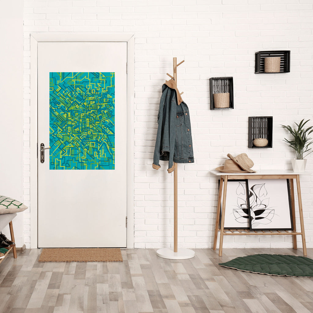 Affiche verticale autocollante « SOUVENIRS NOSTALGIQUES »