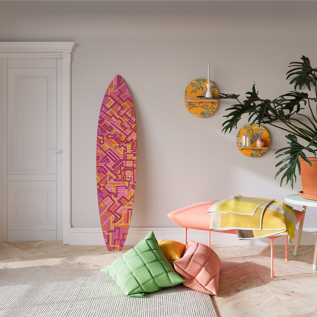 LOVELY MEMORIES Surfboard Decorative Panel