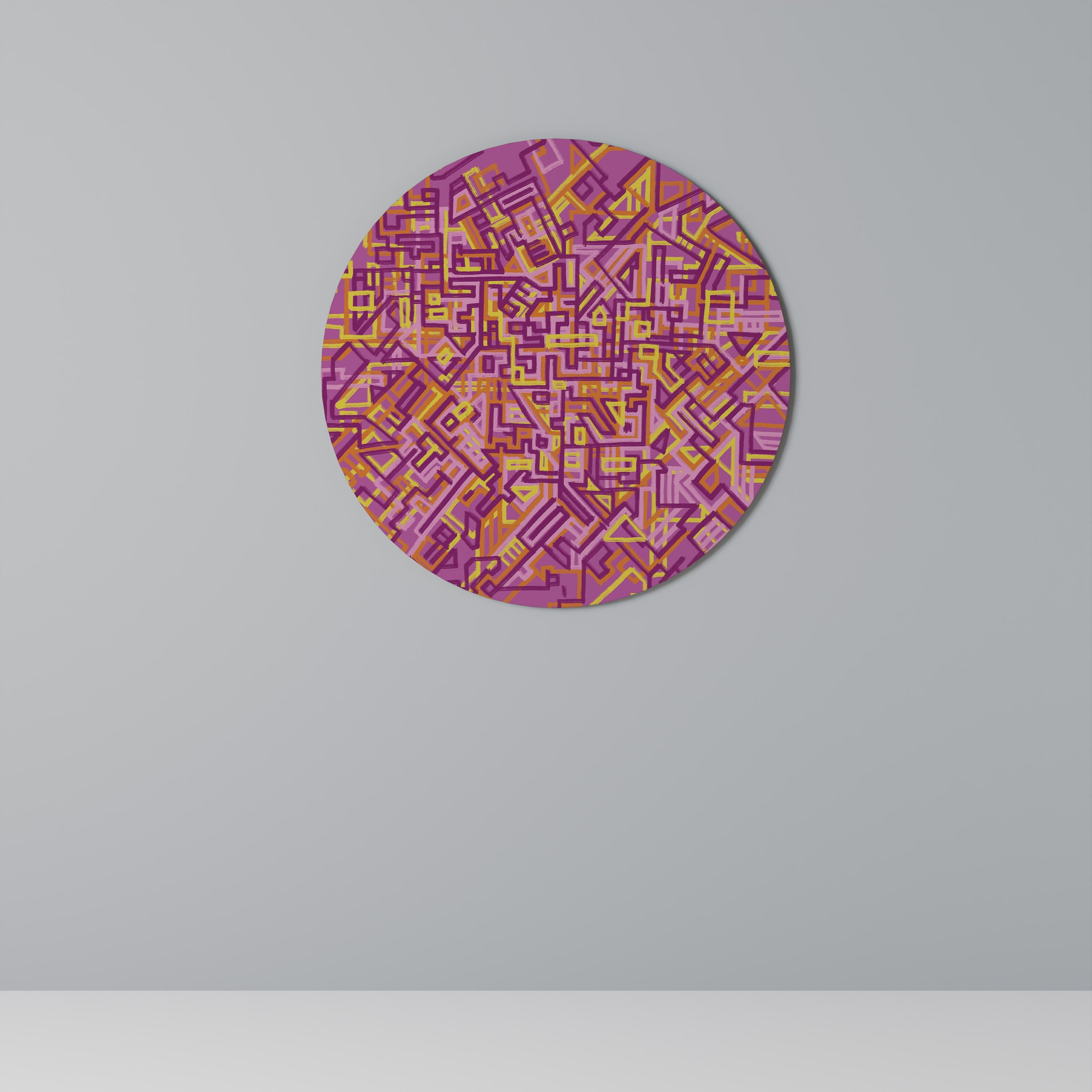 Décoration murale ronde LOVELY MEMORIES