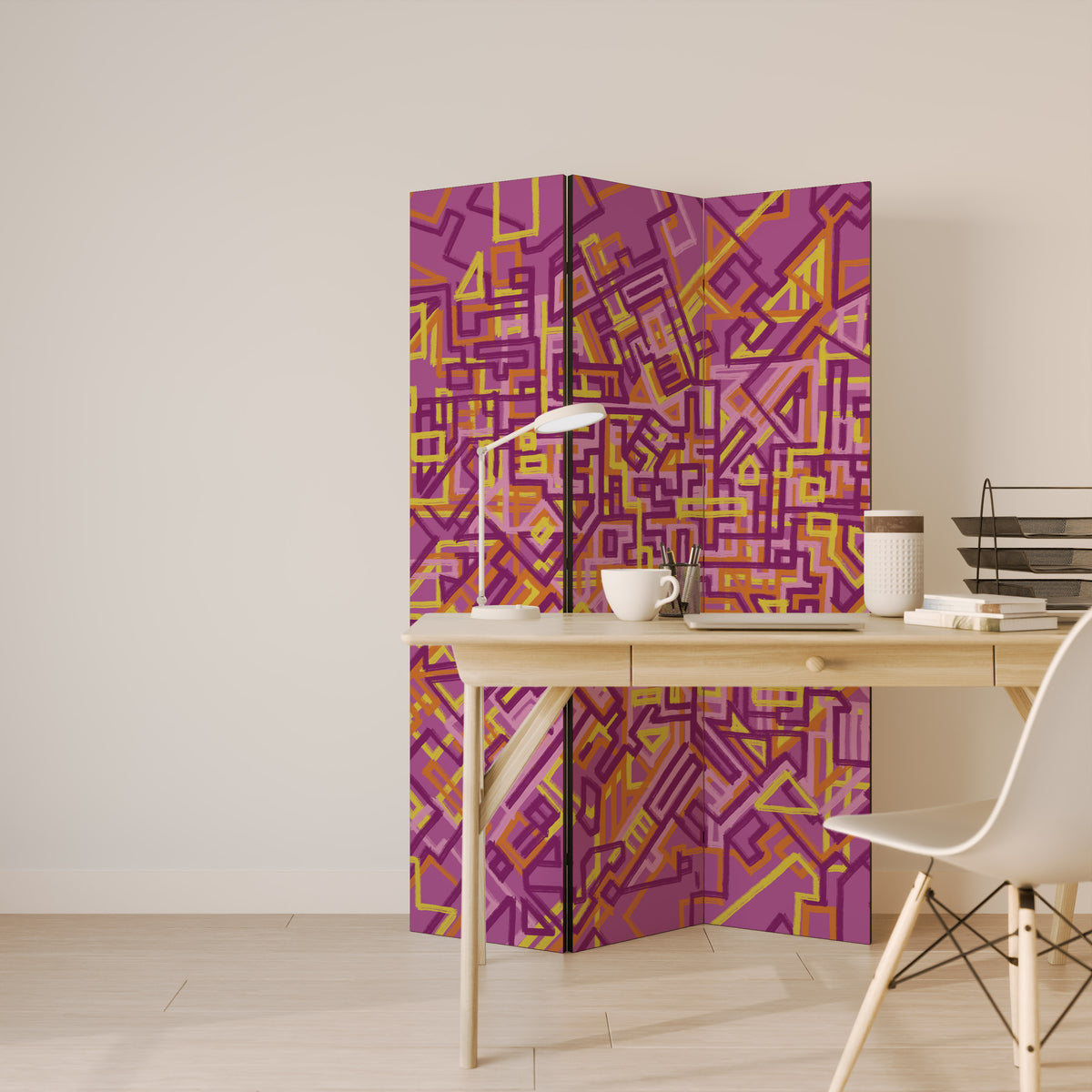 LOVELY MEMORIES 3-Panel Room Divider