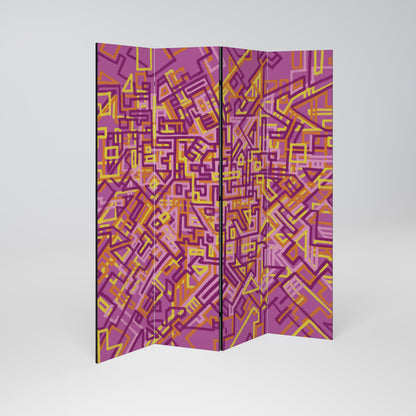 LOVELY MEMORIES 4-Panel Room Divider